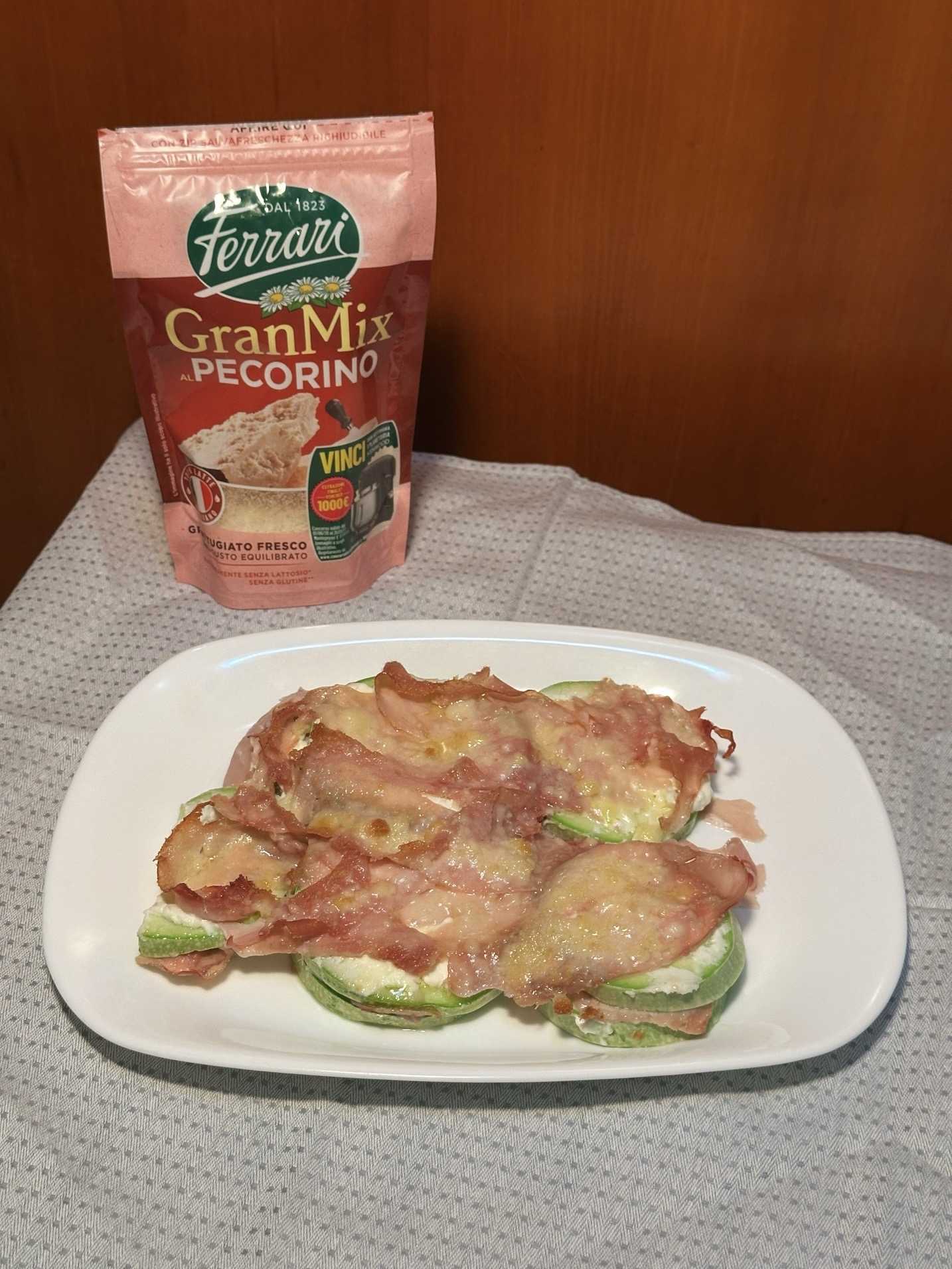 Lasagne zucchine e prosciutto