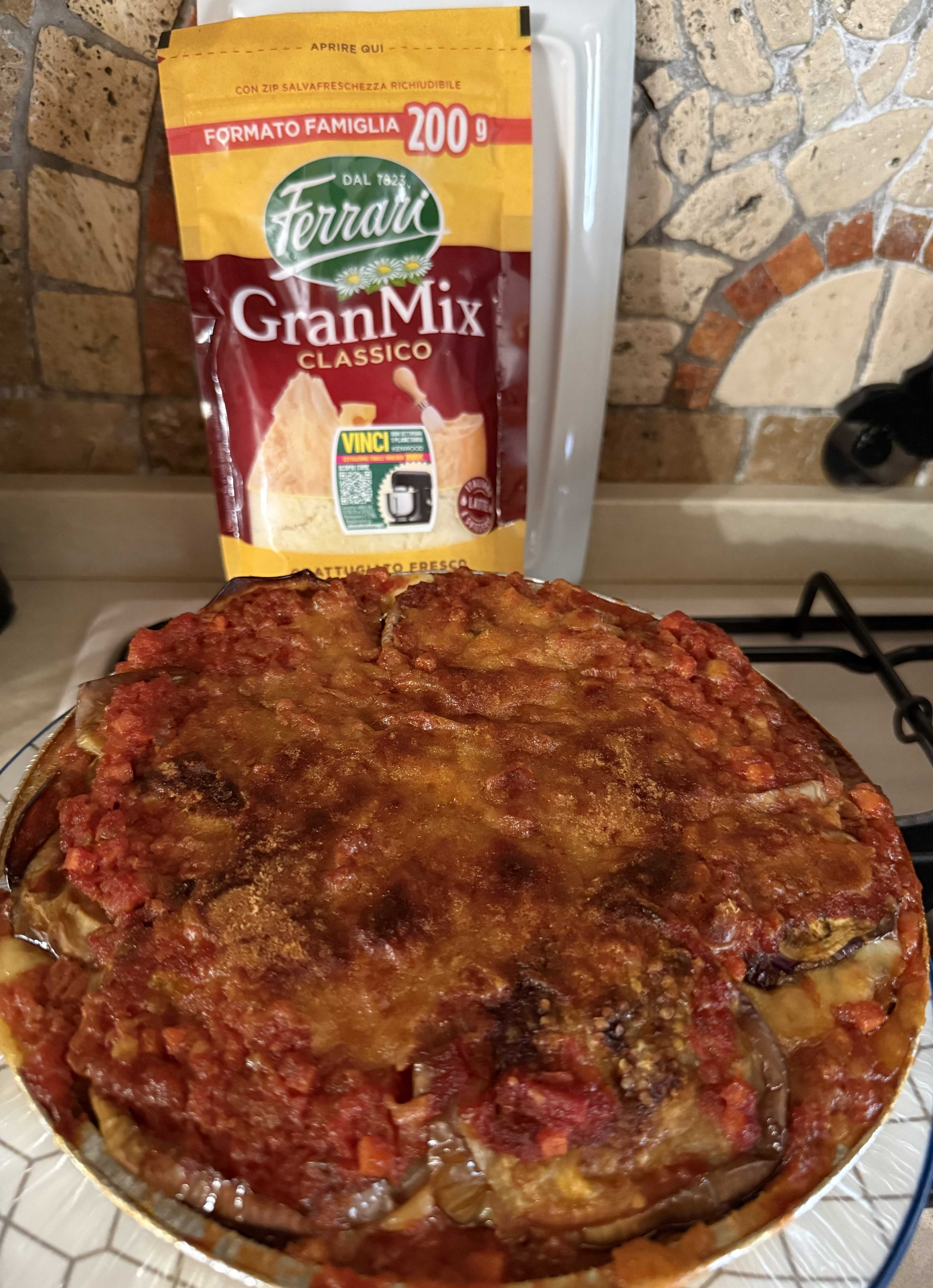 melanzane alla parmigiana.