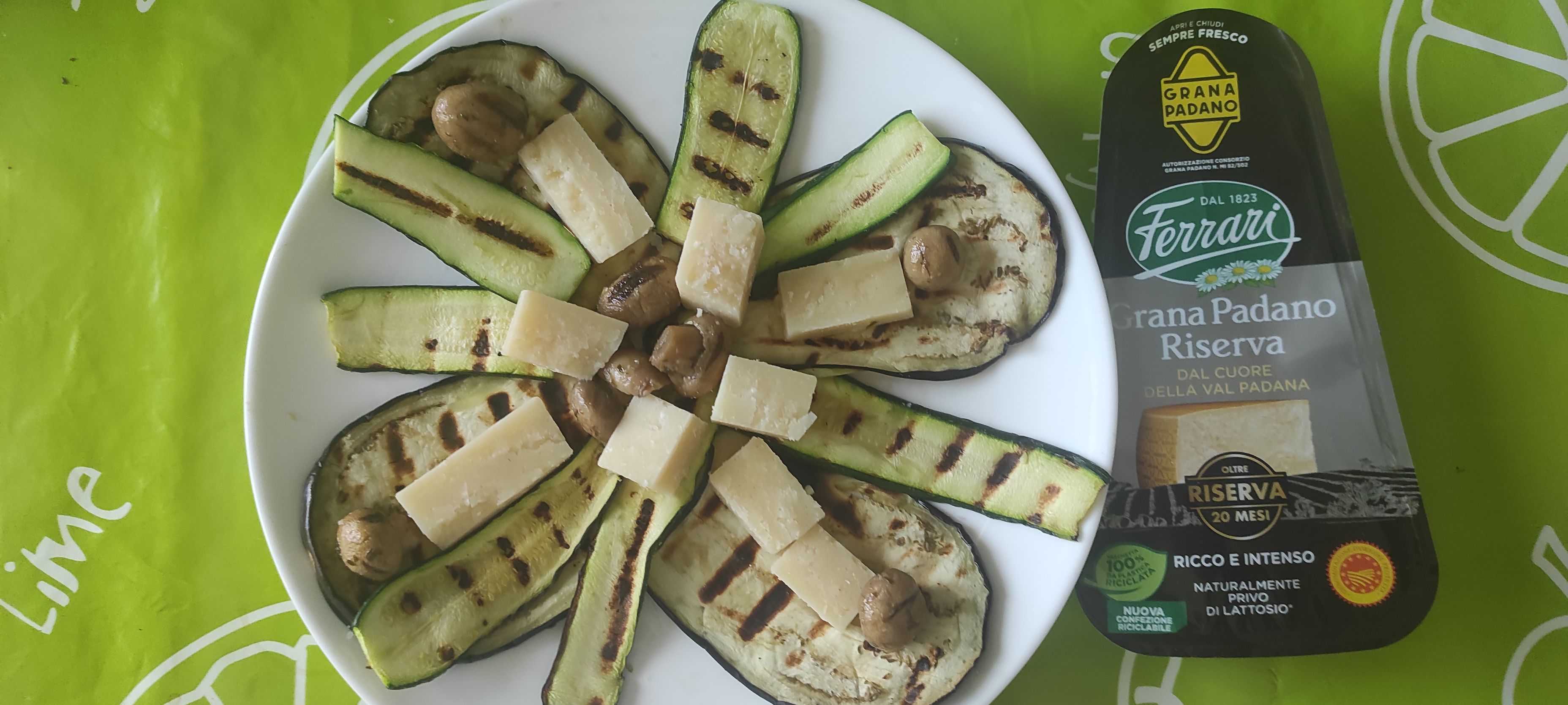 Grigliati e grana Gran Padano