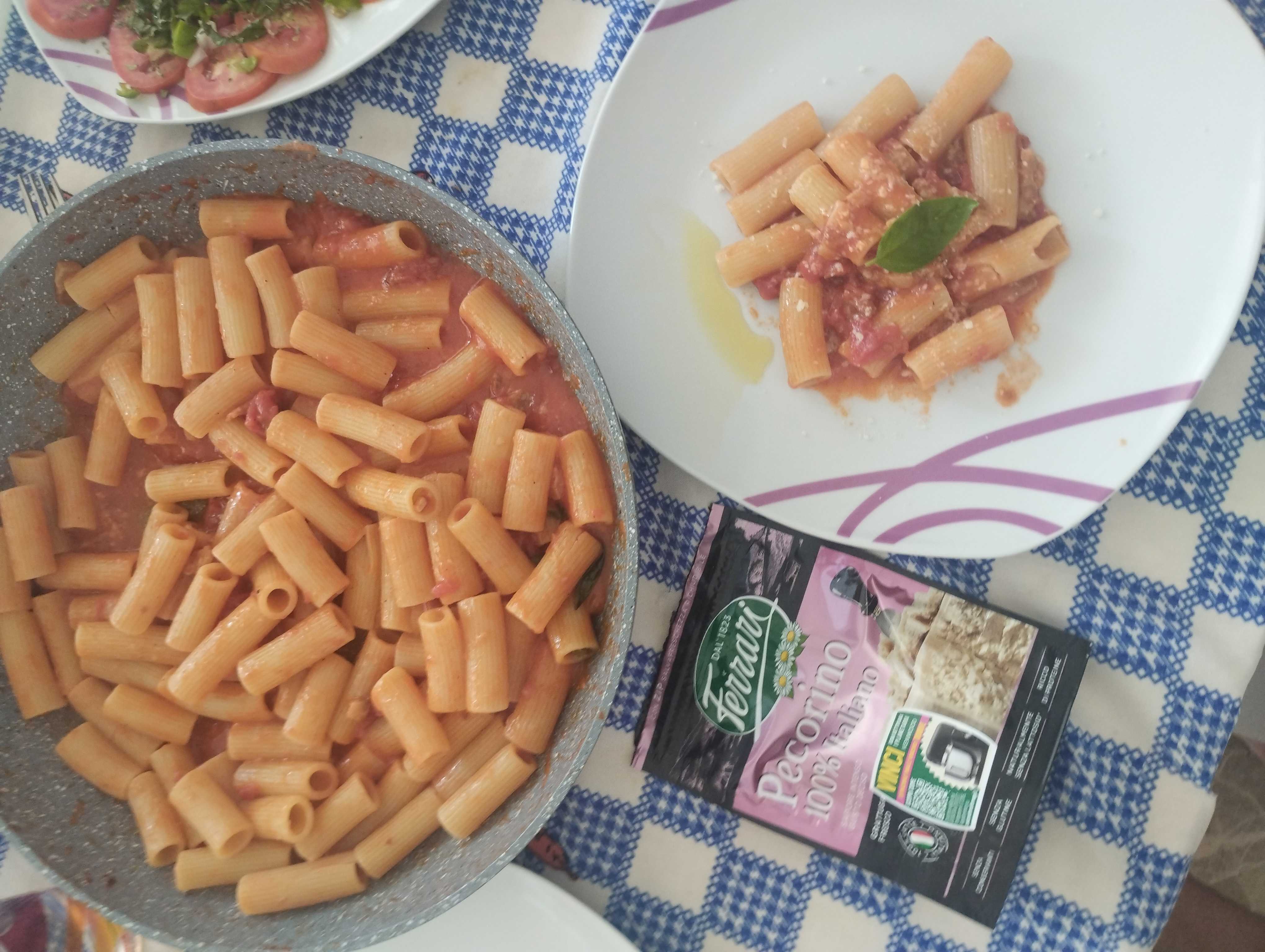 Rigatoni amatriciana