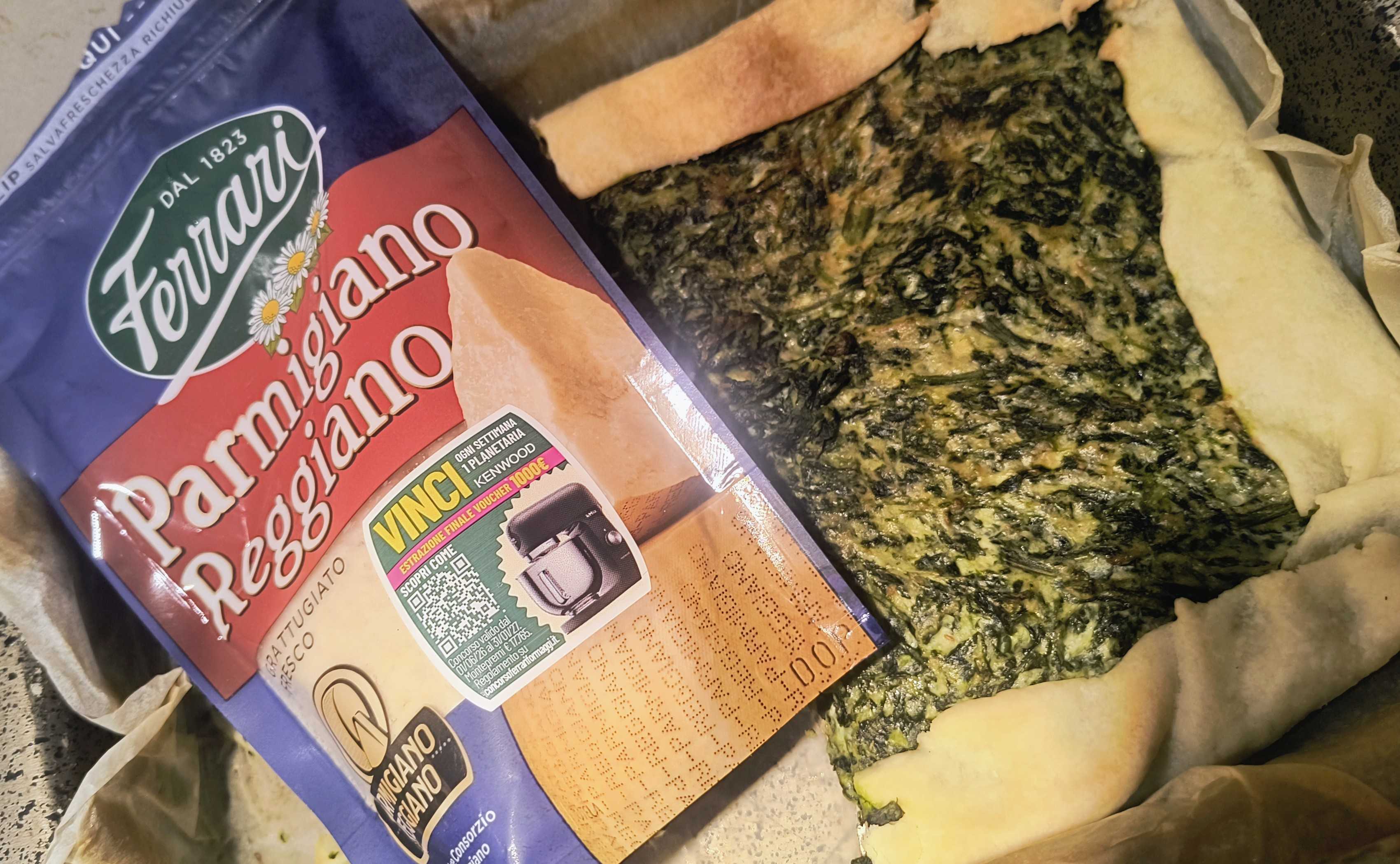 Torta salata spinaci e ricotta