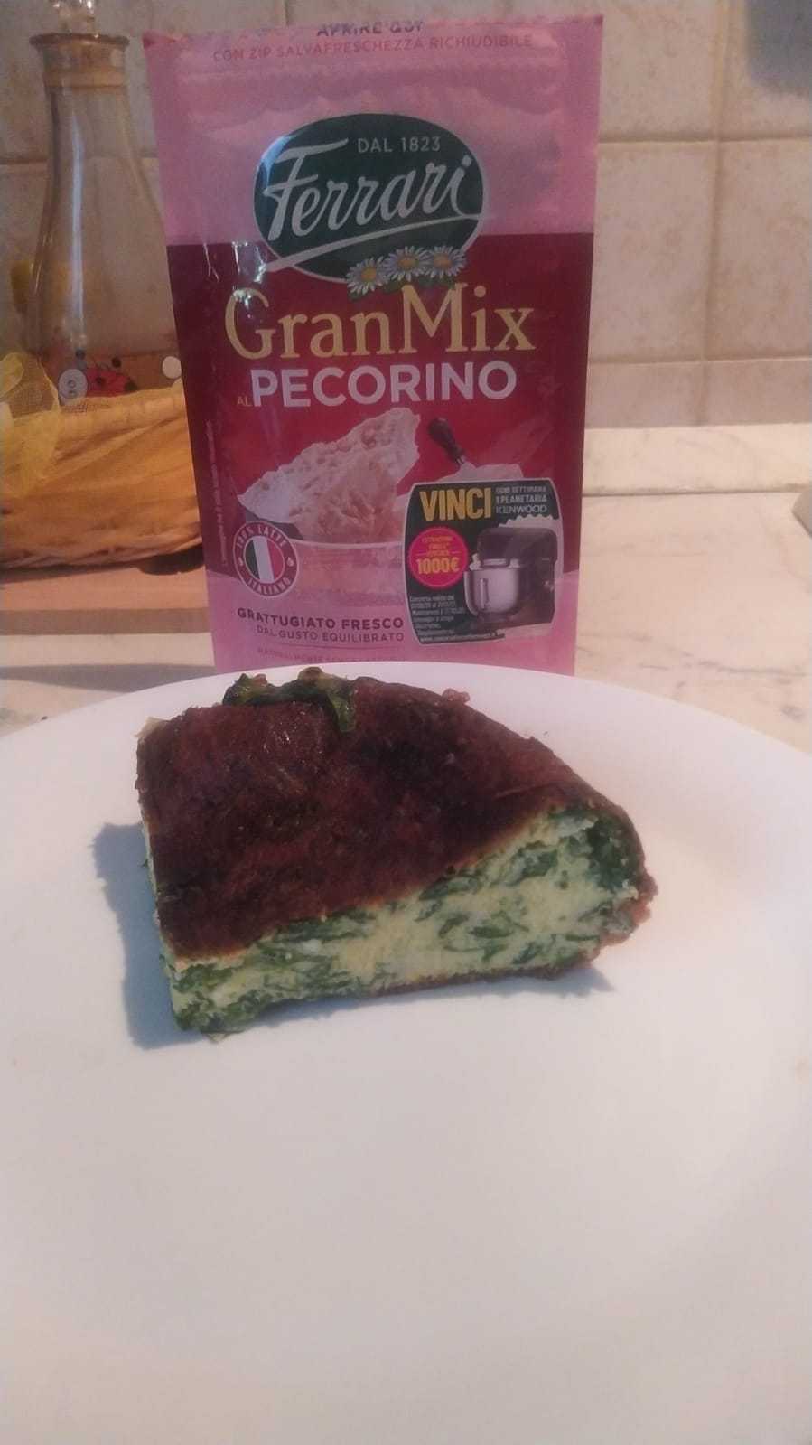Frittata con spinaci