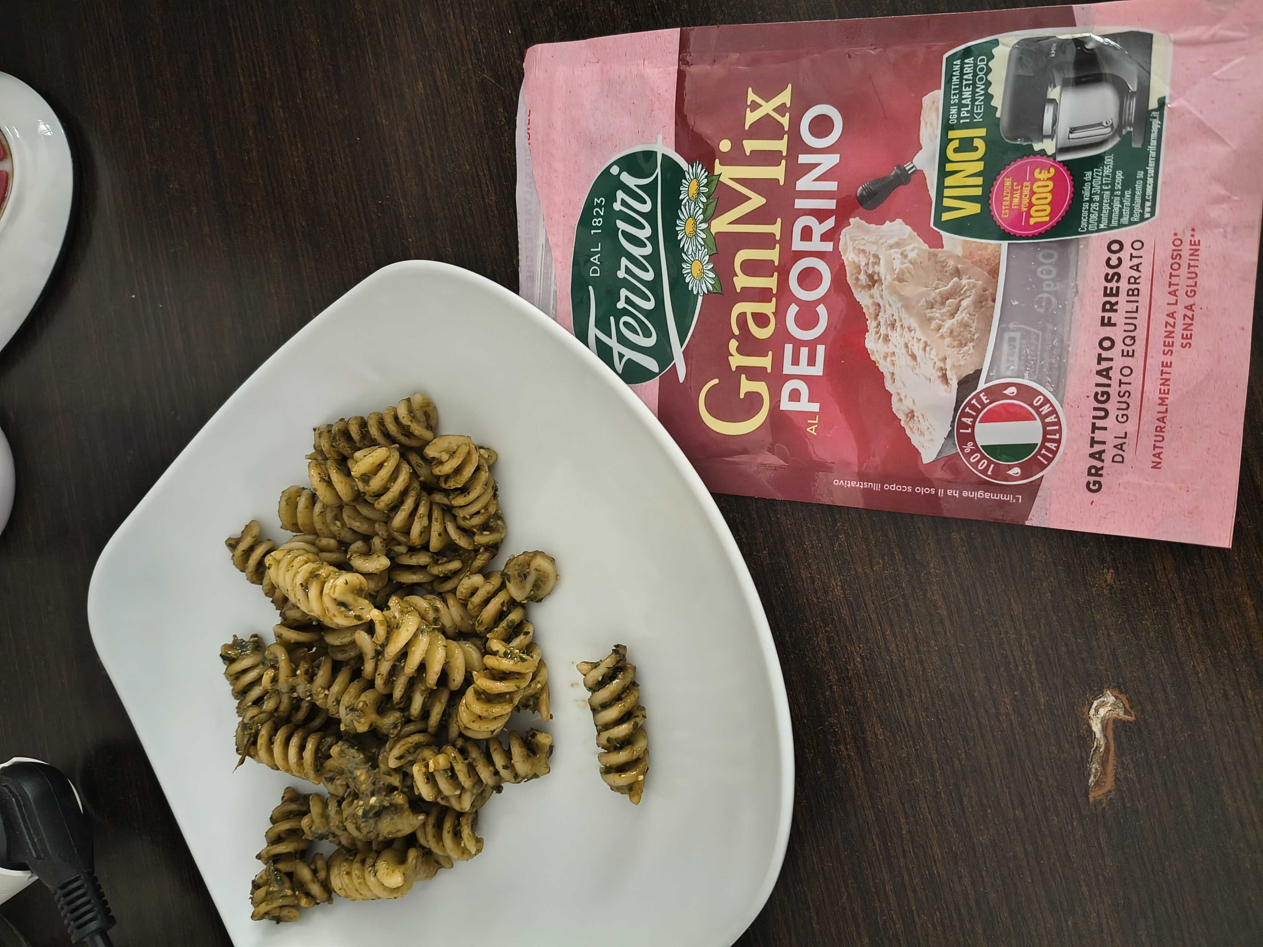 Fusilli al pesto