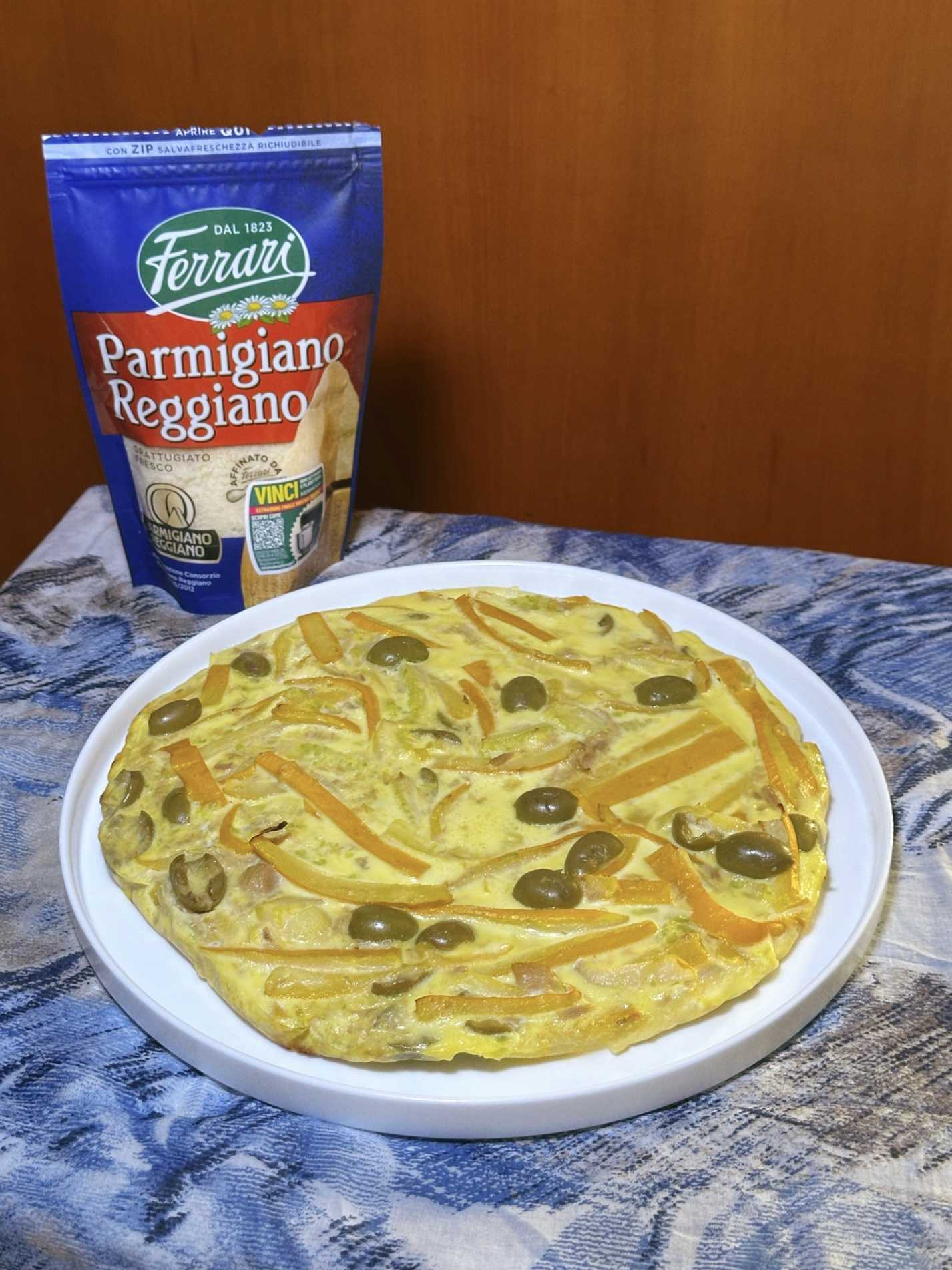 Frittata di zucchine gialle