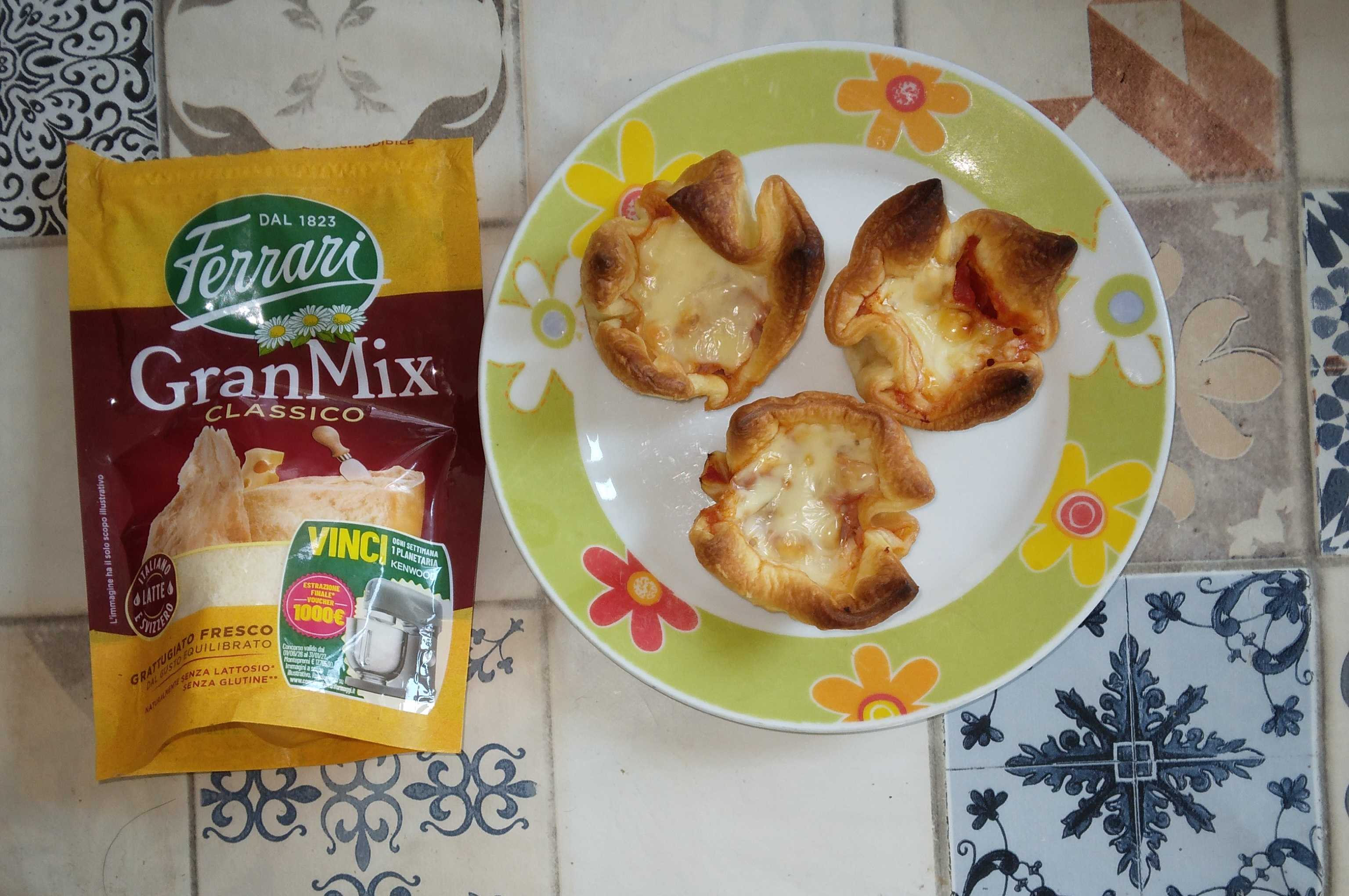 Pizzette di pasta sfoglia