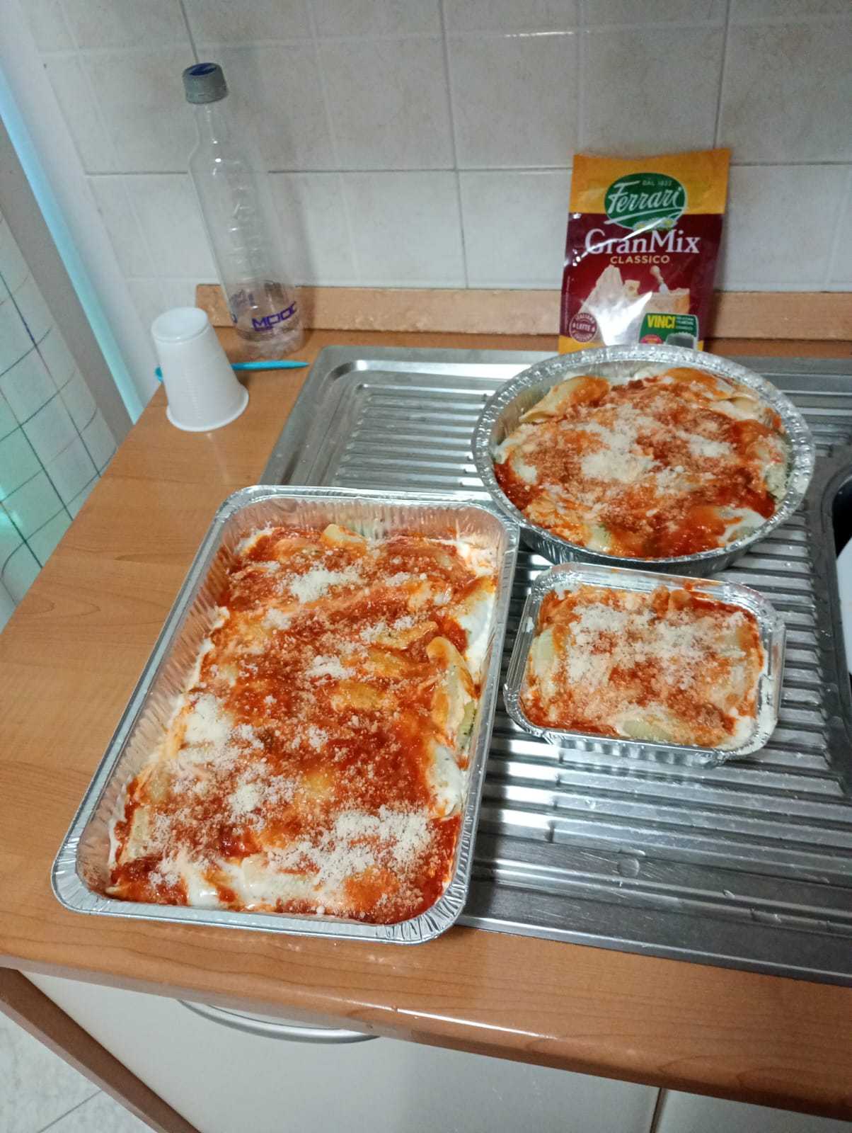 Conchiglie ricotta e bietole