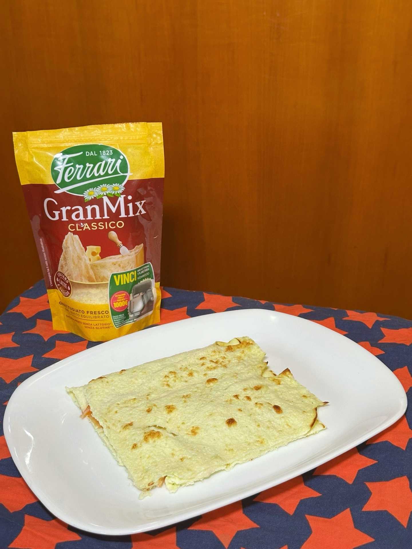 Piadine di zucchine bianche