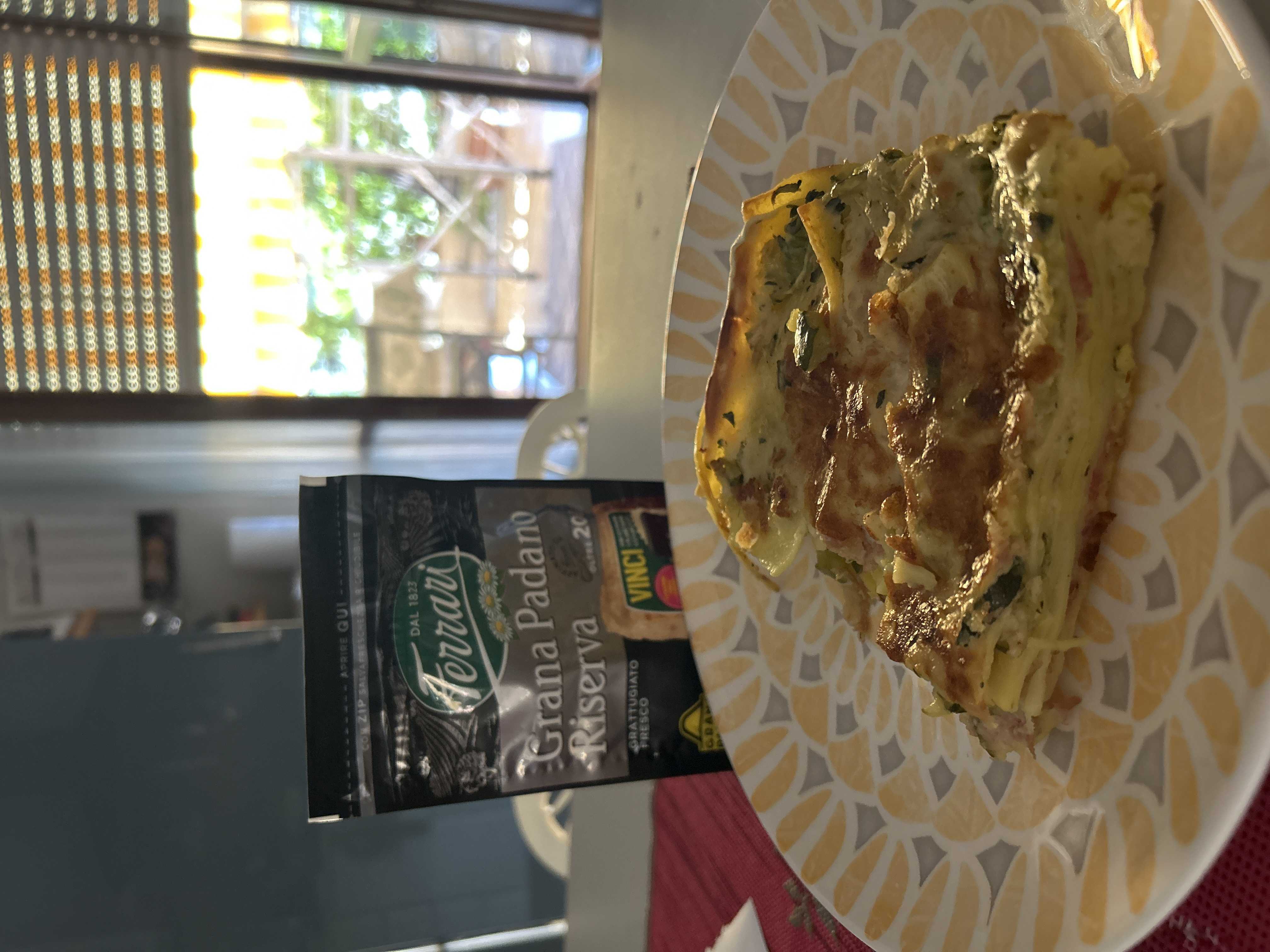 Lasagna zucchine e grana