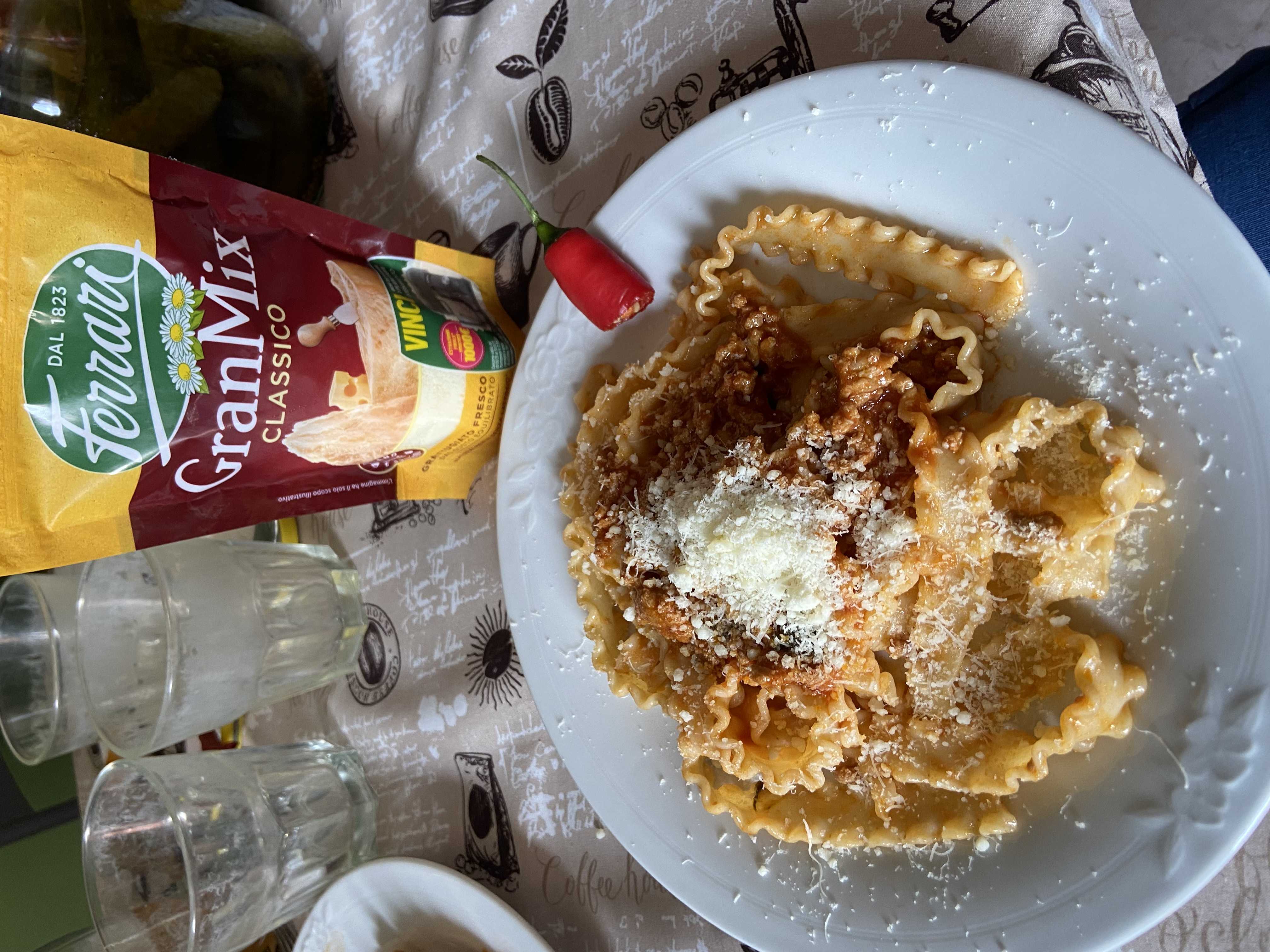 Mafalda al ragù F/N