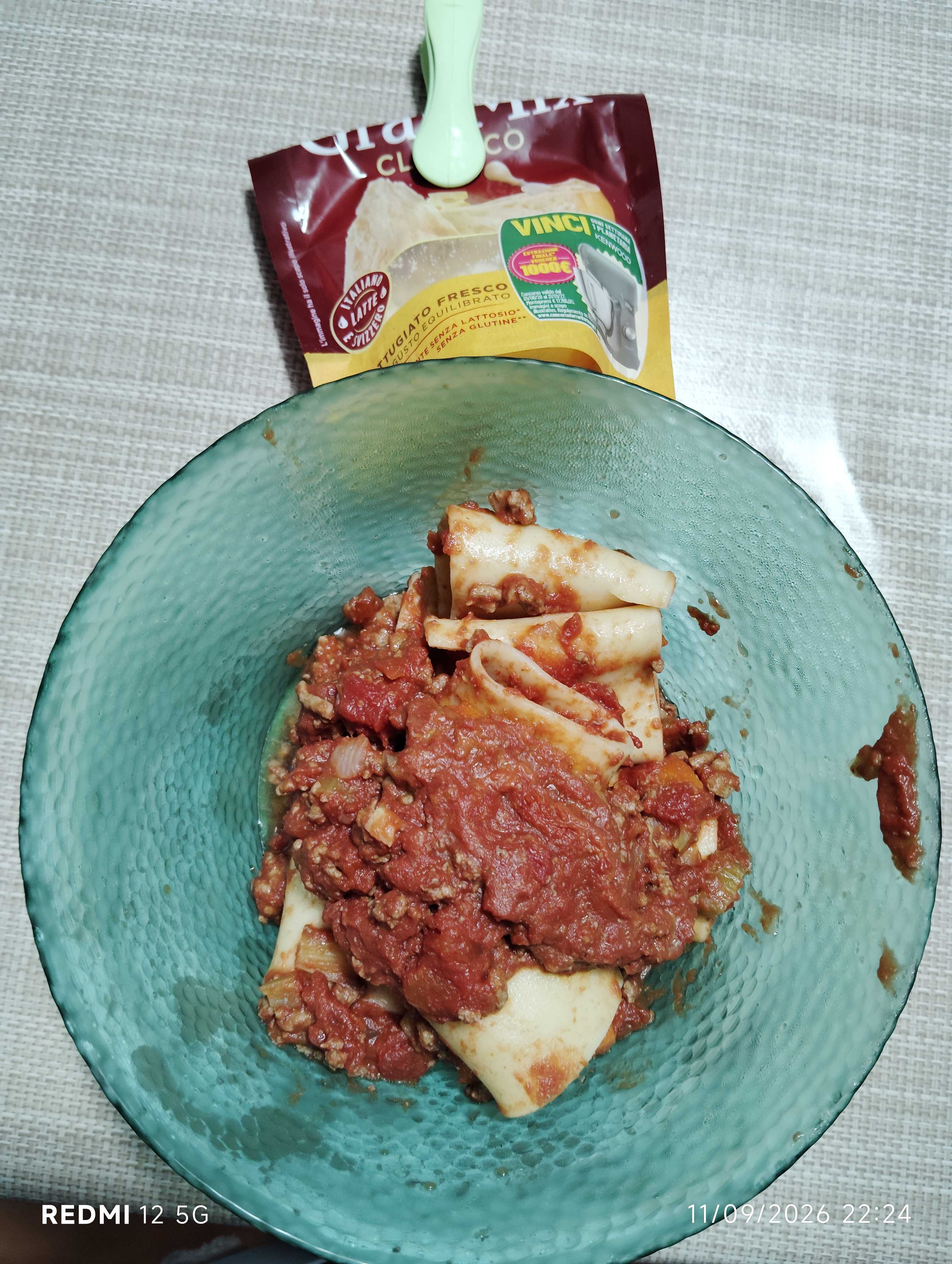 Paccheri al ragù