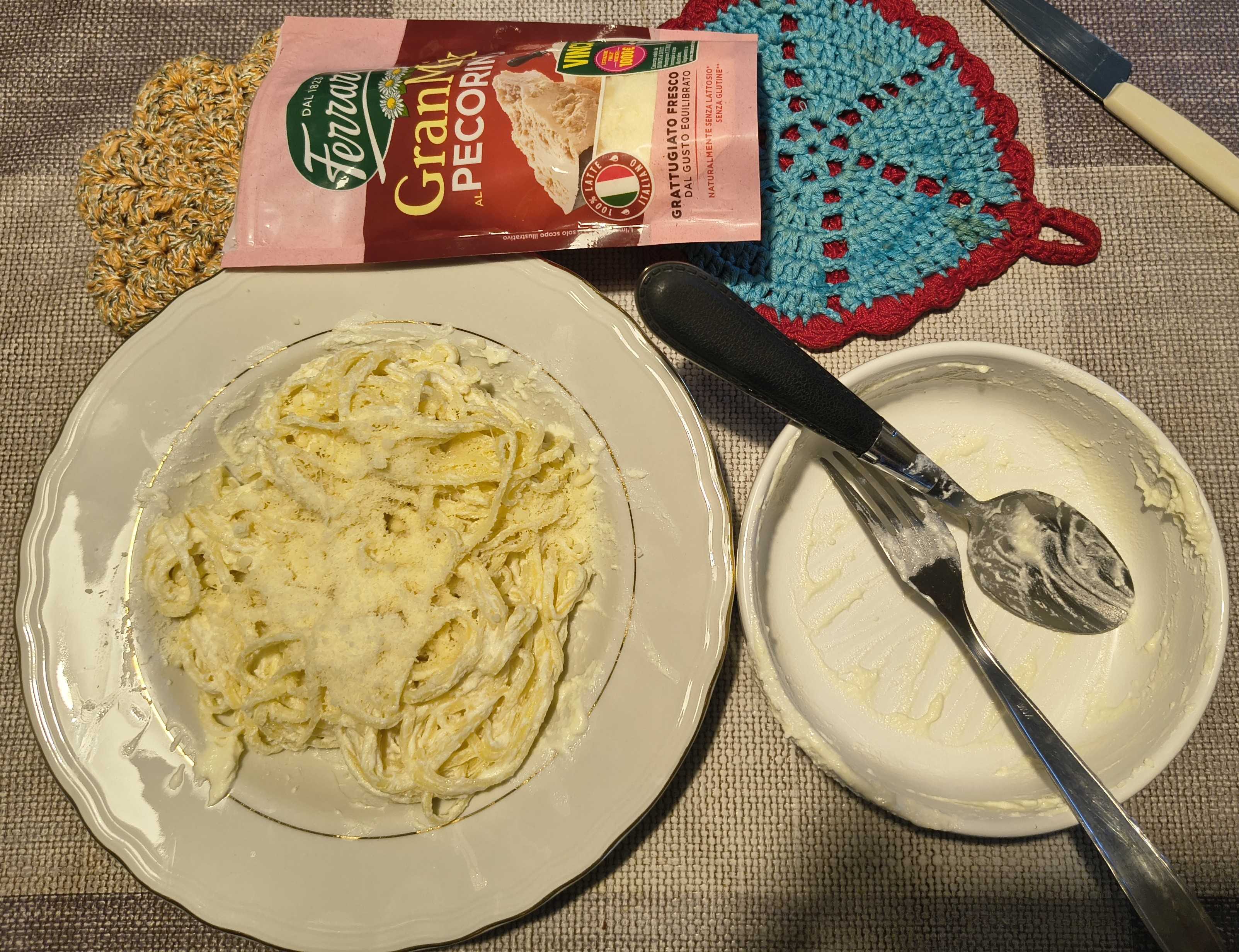 Tagliolini alla ricotta