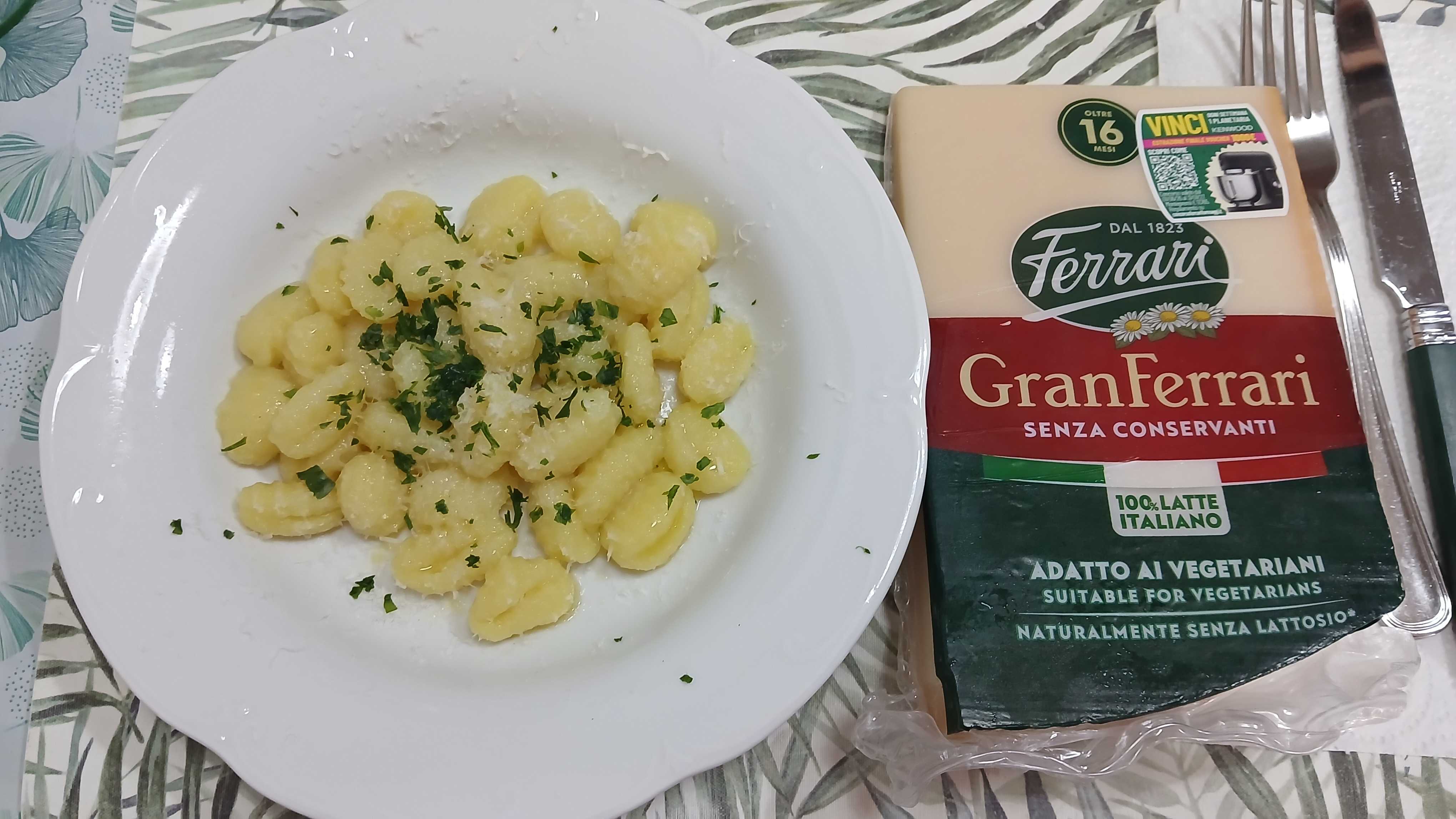 Gnocchi di patate semplici