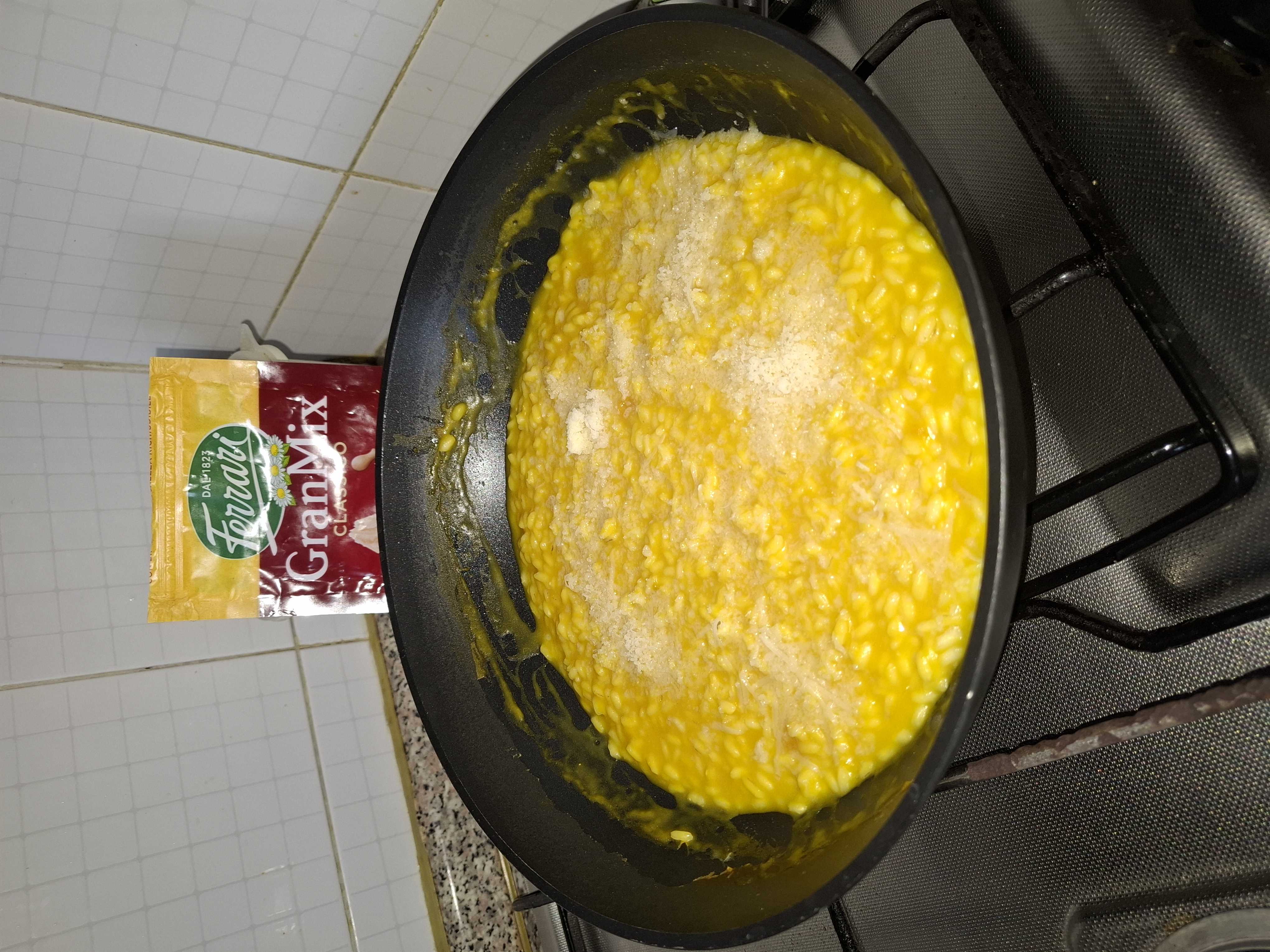 Risotto con la zucca