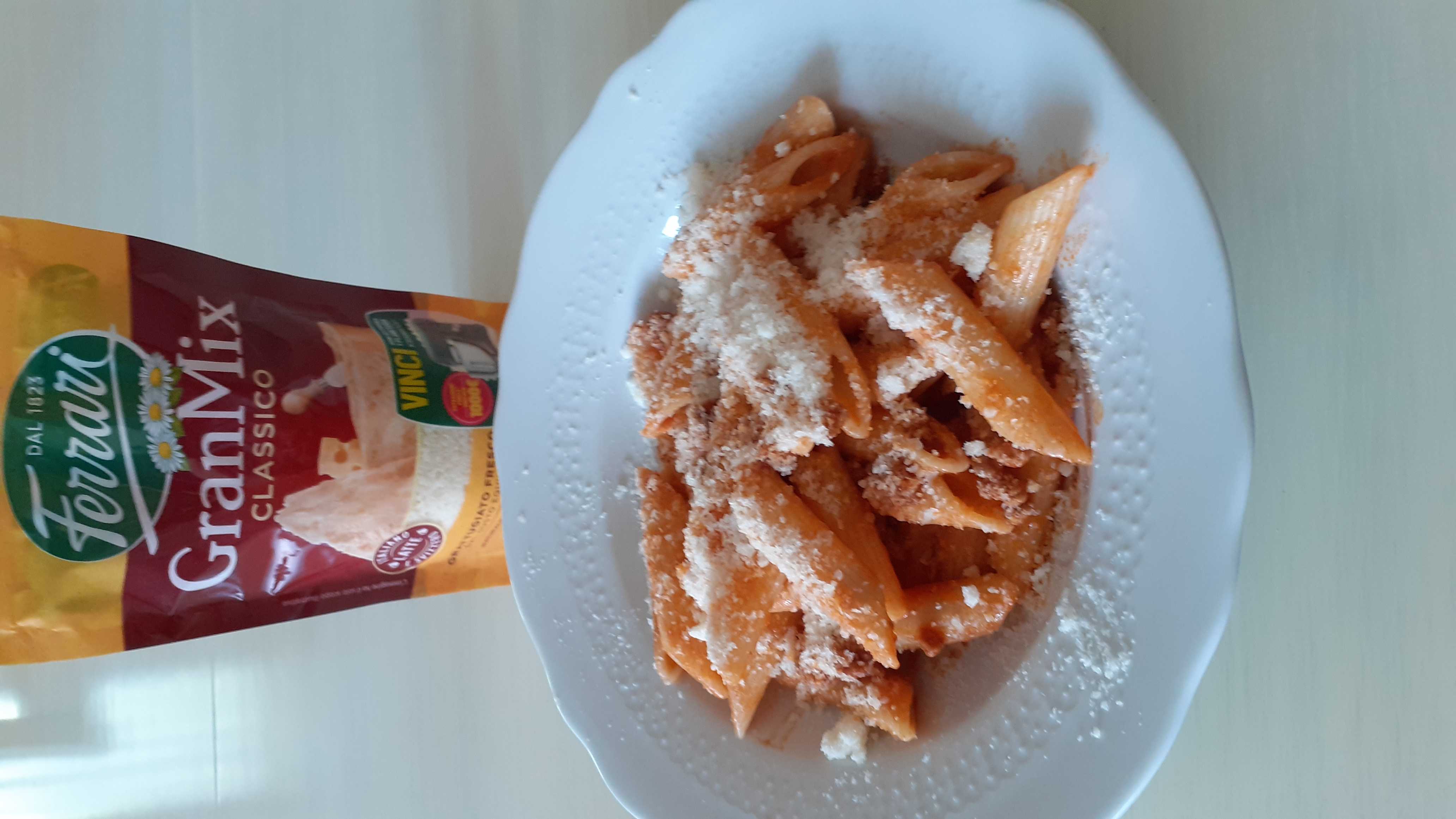 Penne al ragù.