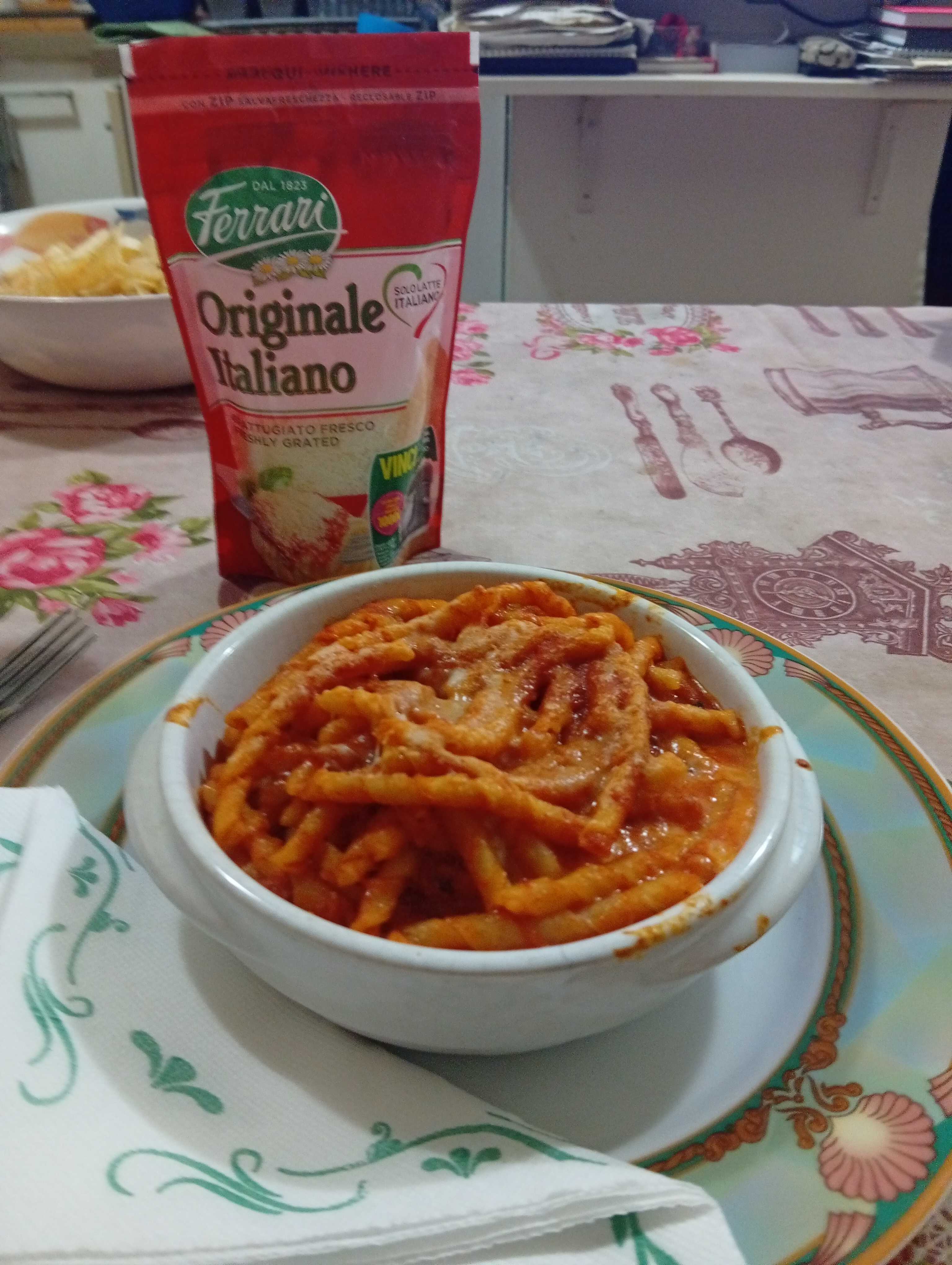 Tegamino di fusilli