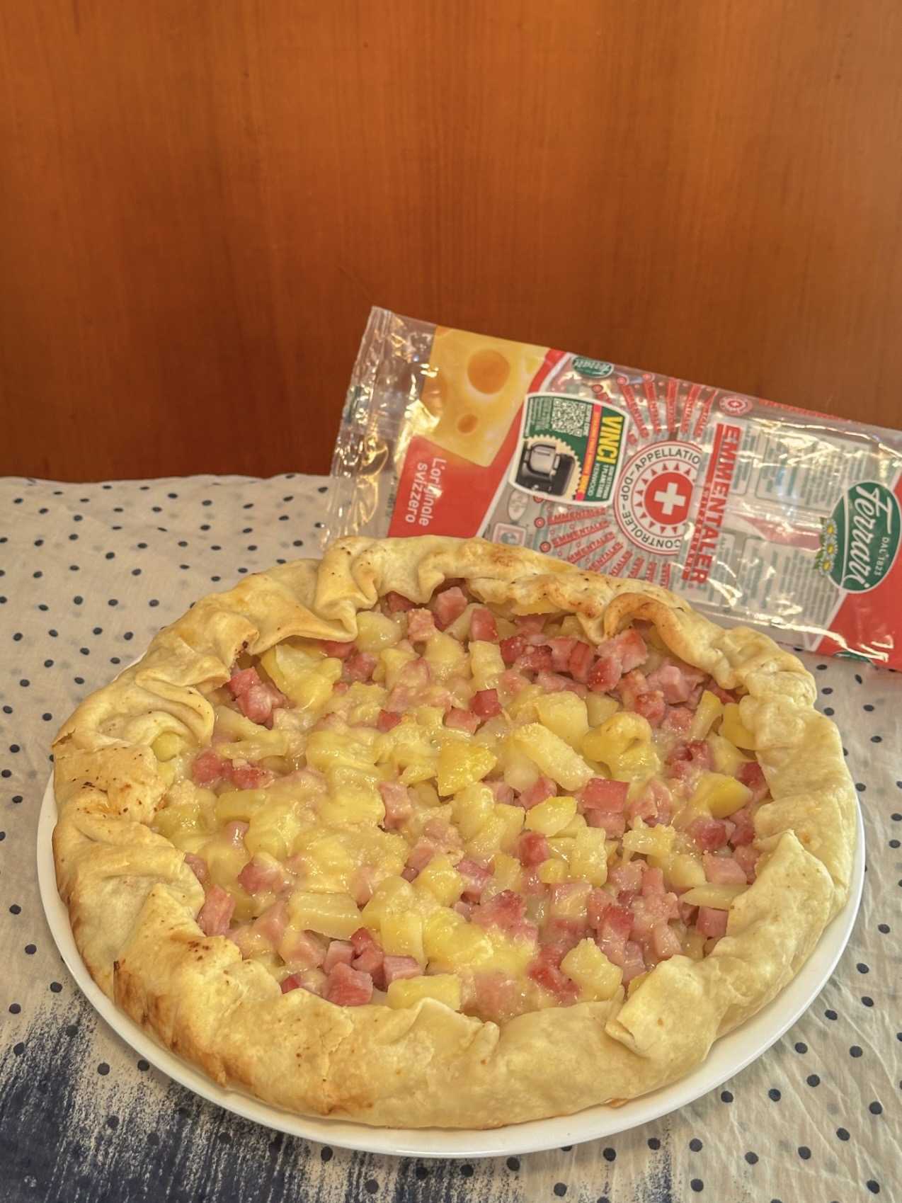 Torta rustica tre P e una E