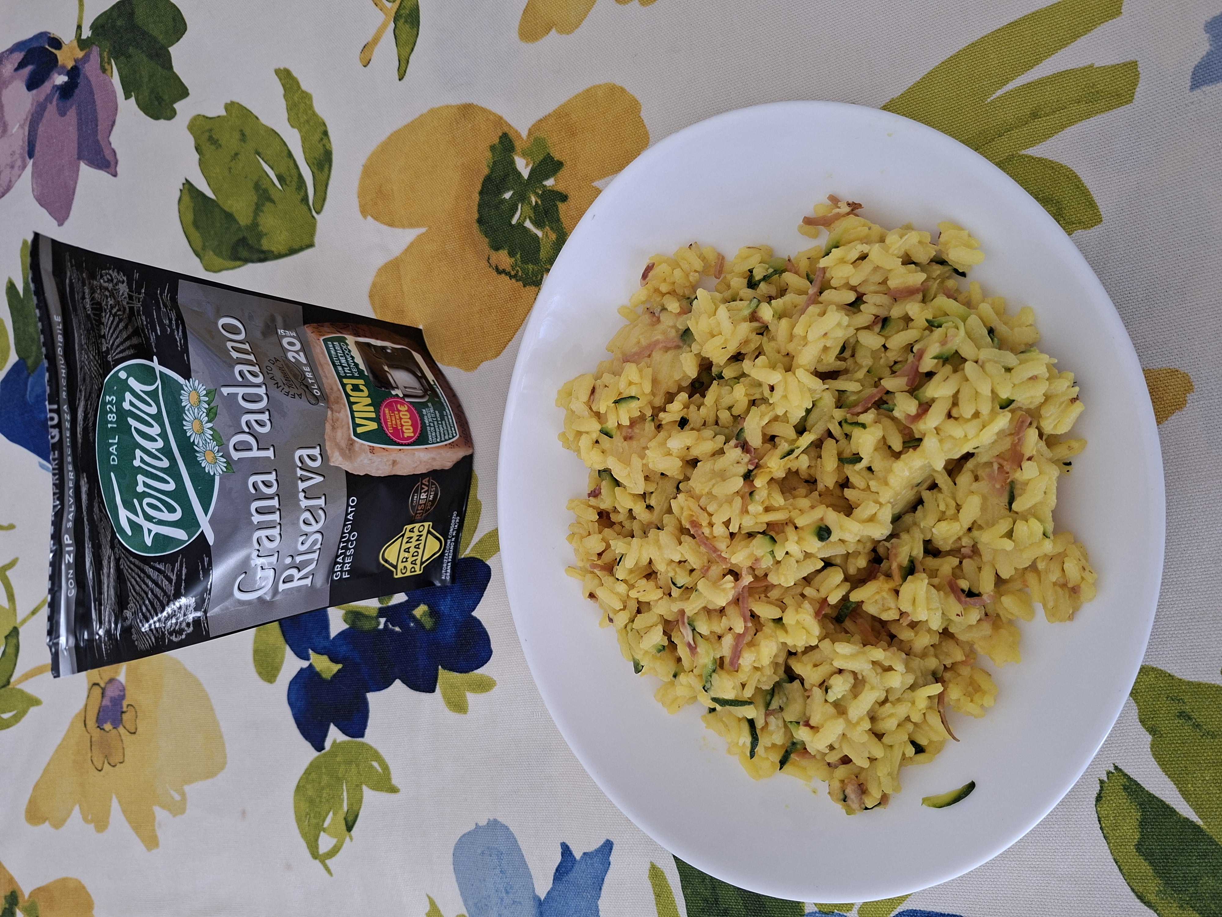 Risotto speck e zuccine