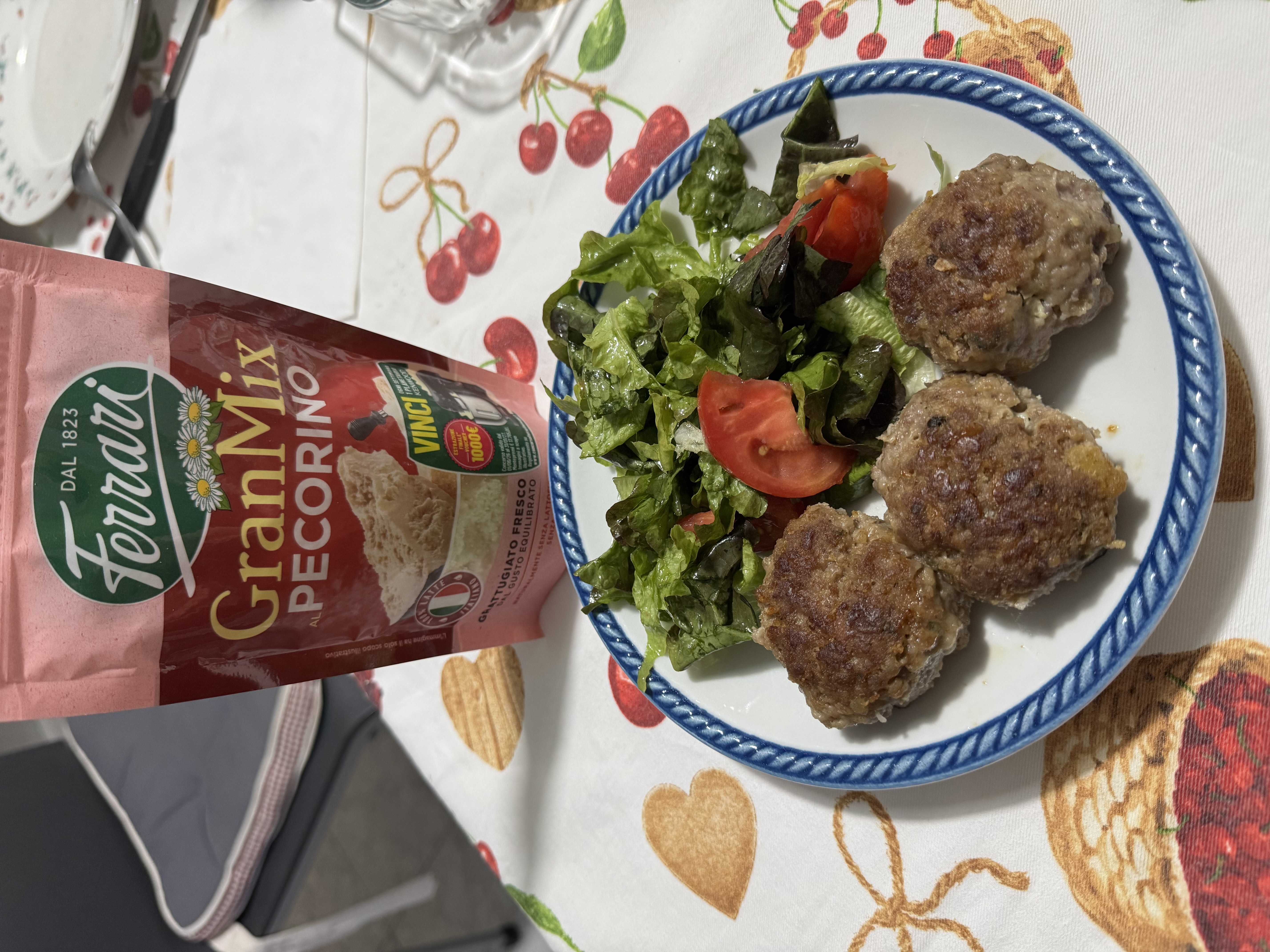 Polpette al pecorino di Luce