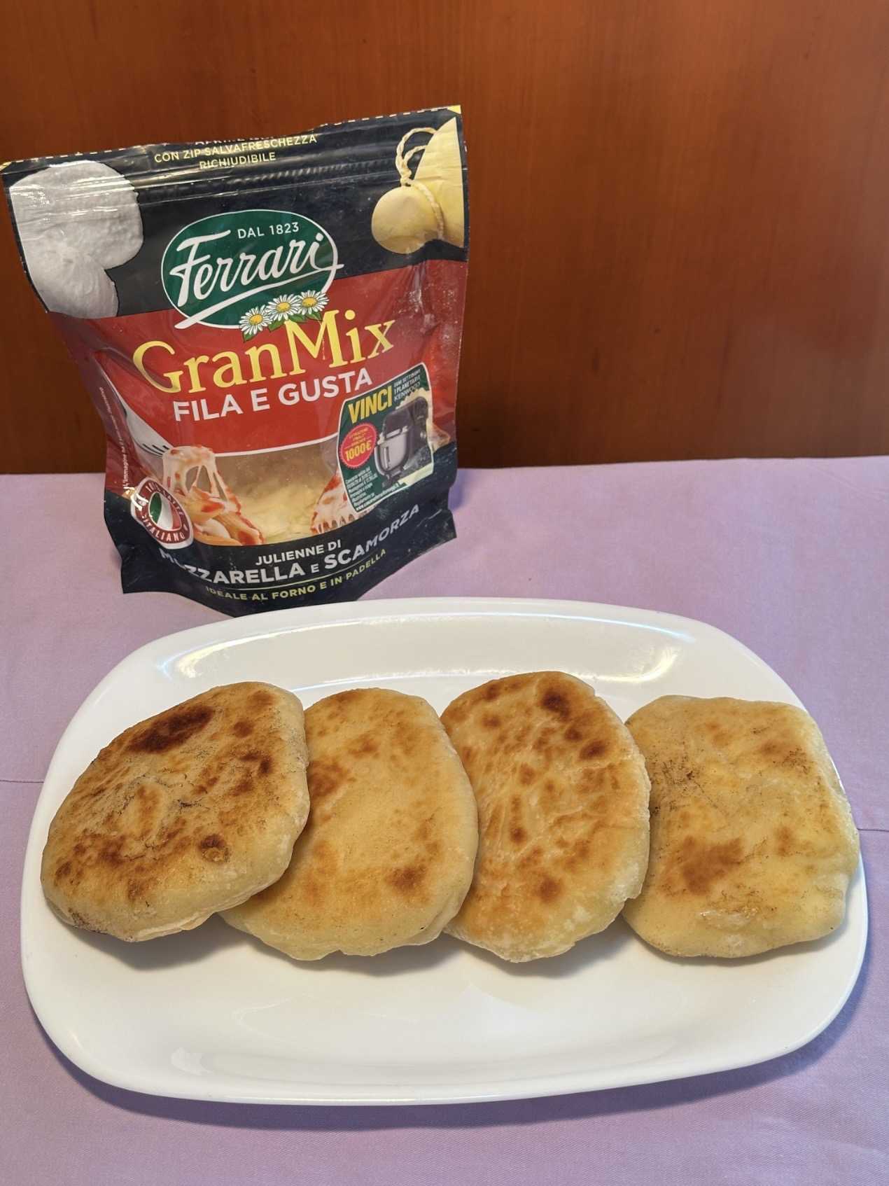 Focaccine fila e gusta