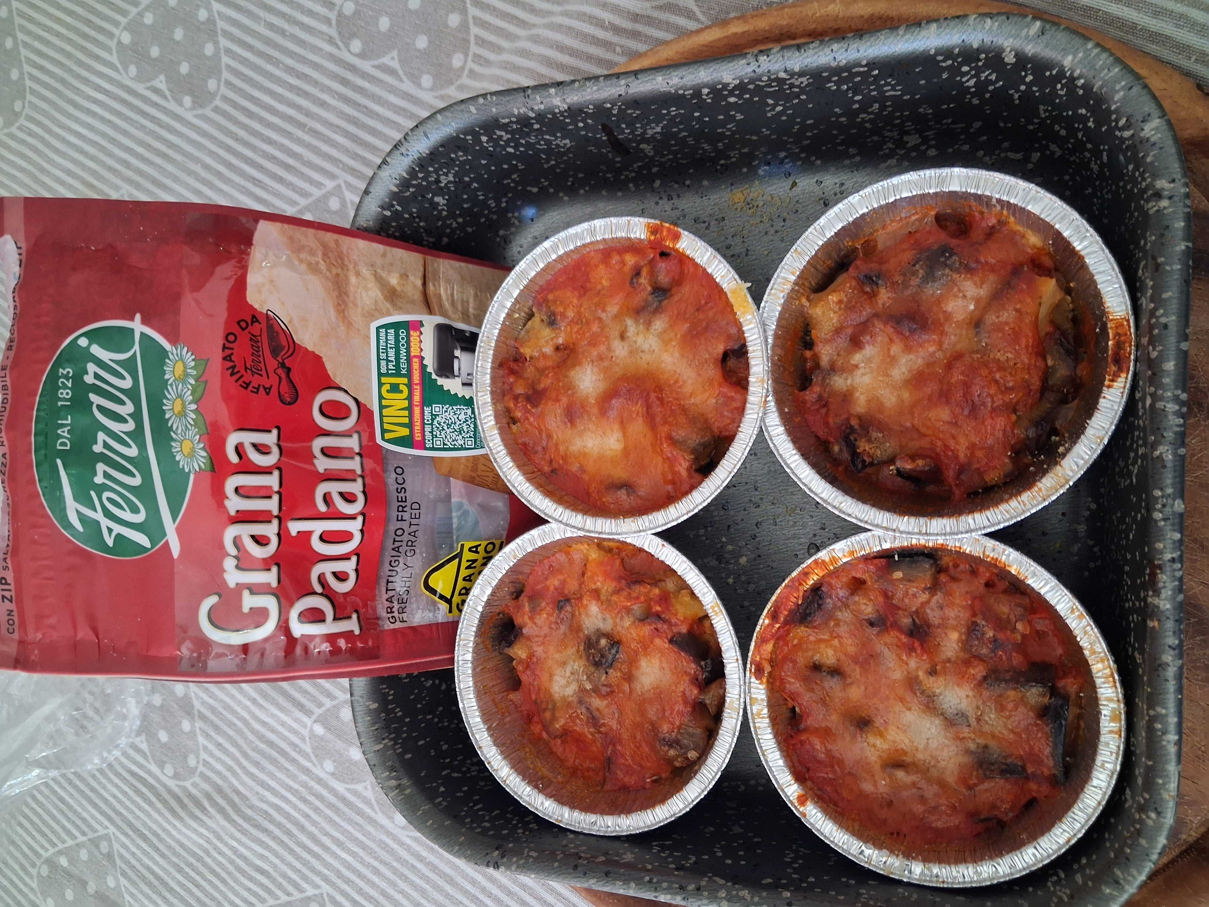 Tortini di melanzane