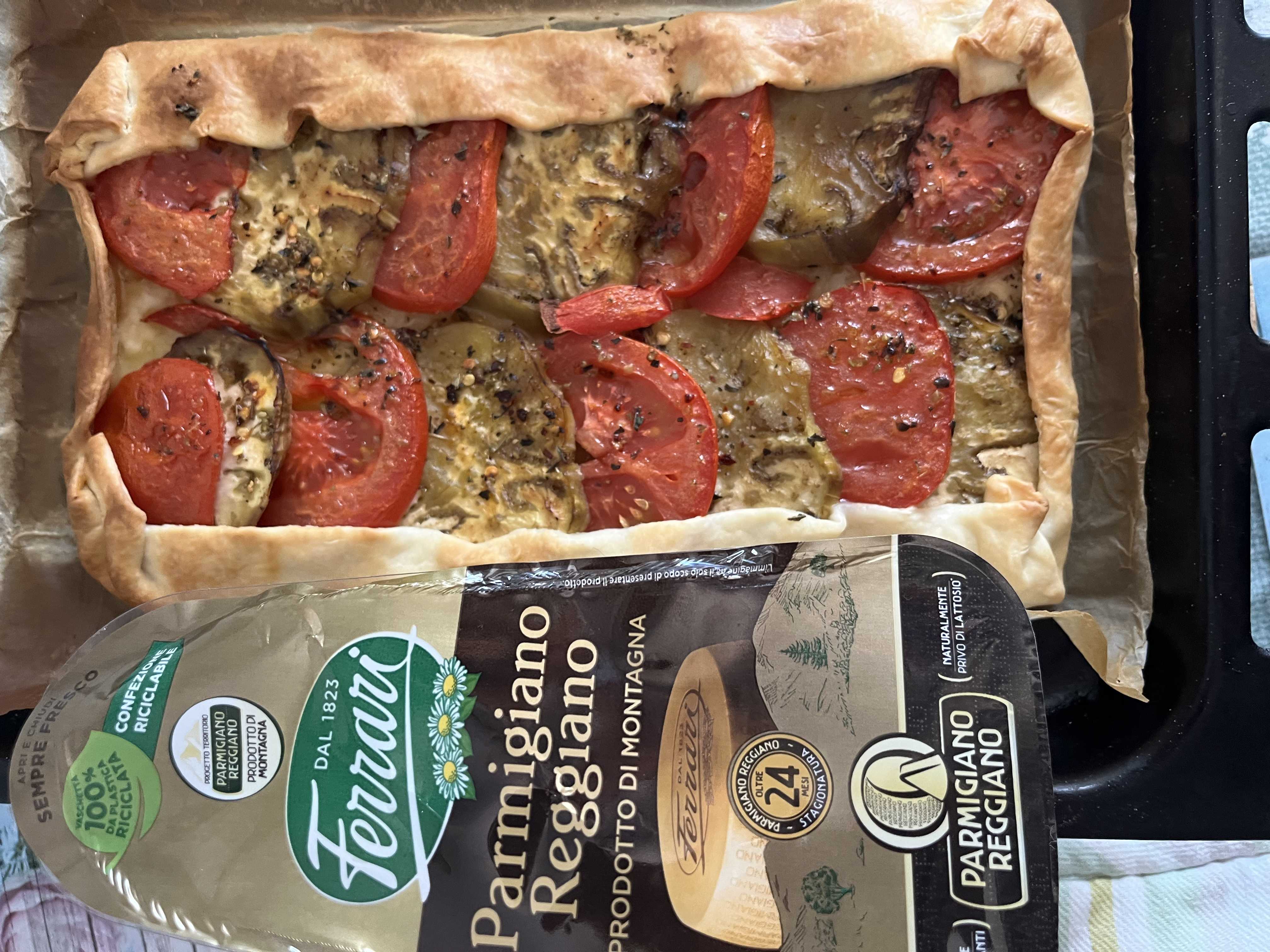 Torta salata con le melanzane