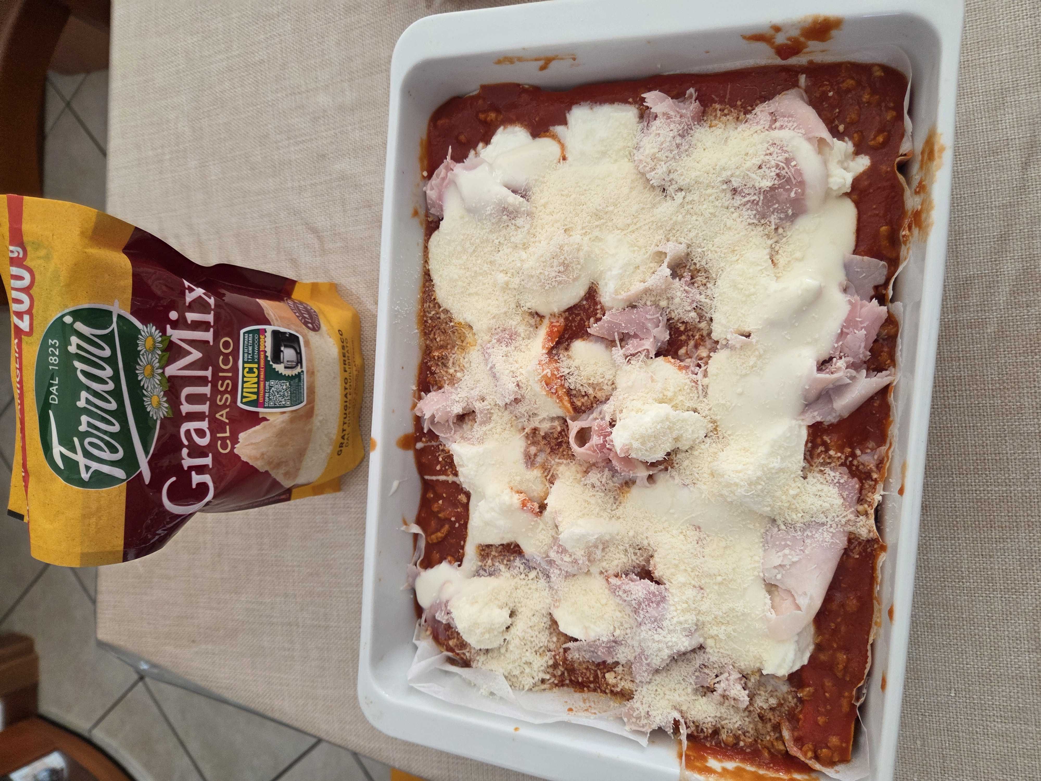 Lasagne Al Formaggio Ferrari