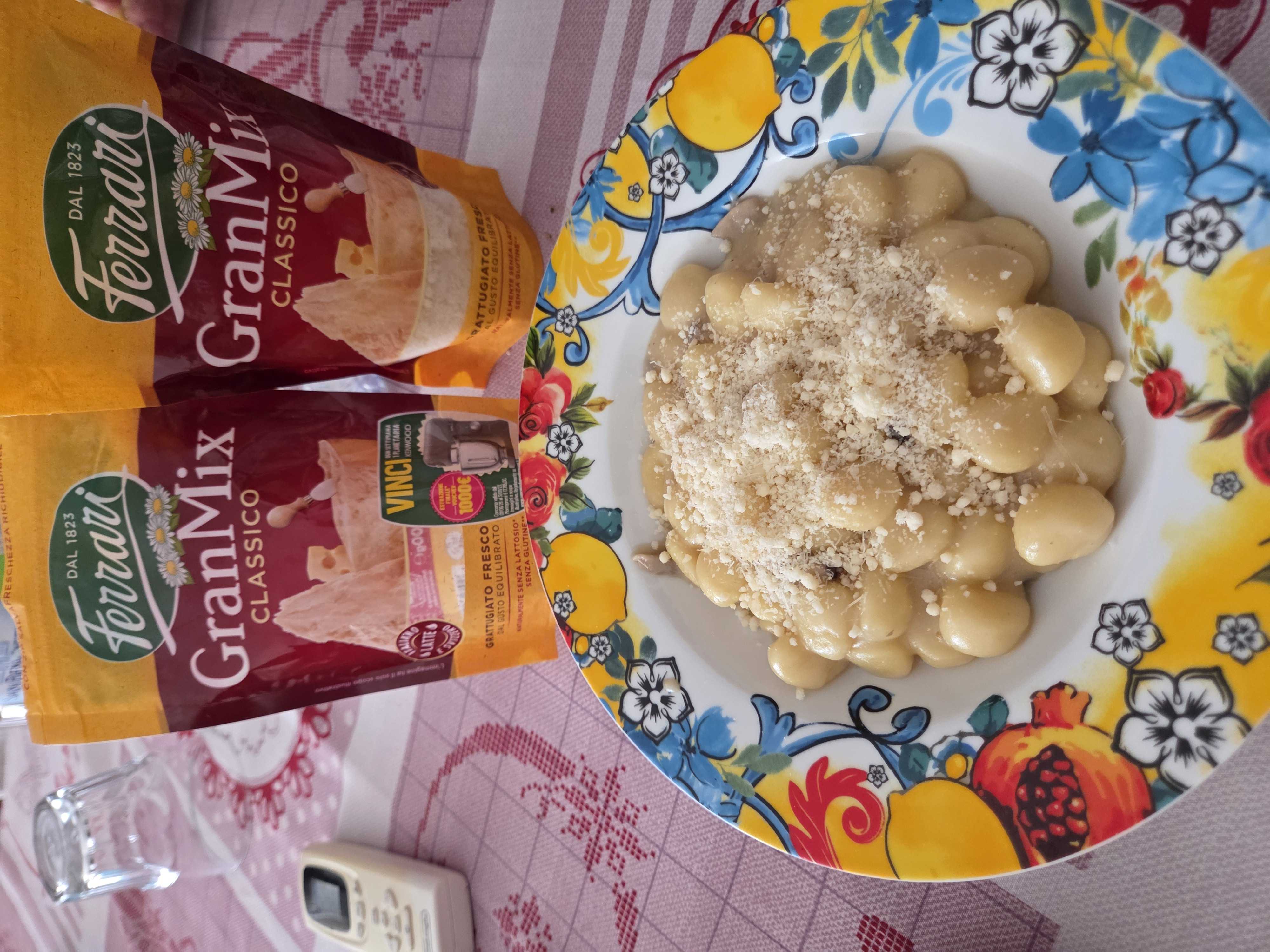Gnocchi con crema Ferrari