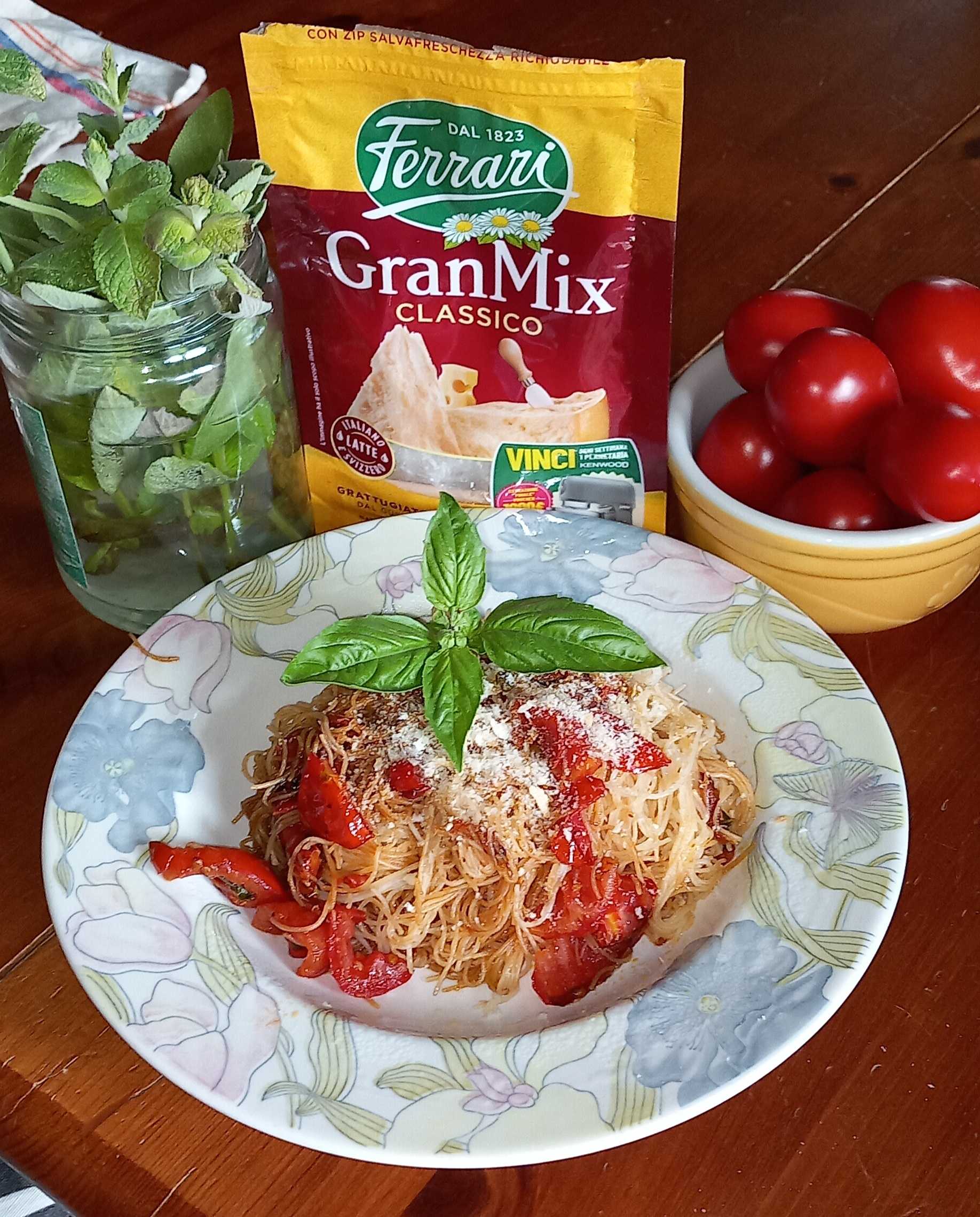 Vermicelli di riso esotici